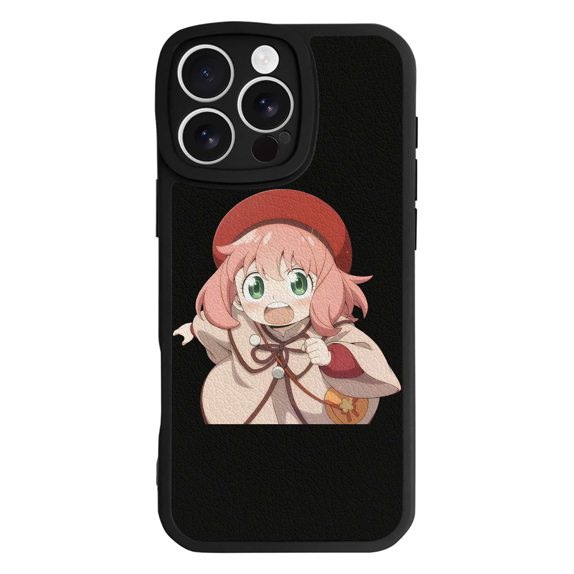 （画像用） SPY×FAMILY间谍家家酒 【iPhone 16シリーズ対応】シリコンスマホケース（レザー調） 材質：シリコン